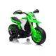 TR1909 žalias akumuliatorinis motociklas Elektrinės mašinėlės vaikams