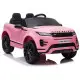 Rožinis akumuliatorinis automobilis Range Rover Evoque