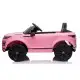 Rožinis akumuliatorinis automobilis Range Rover Evoque Elektrinės mašinėlės vaikams