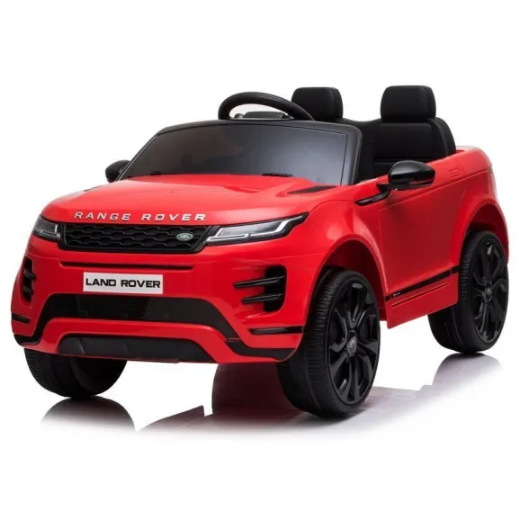 Raudonas akumuliatorinis automobilis Range Rover Evoque Elektrinės mašinėlės vaikams