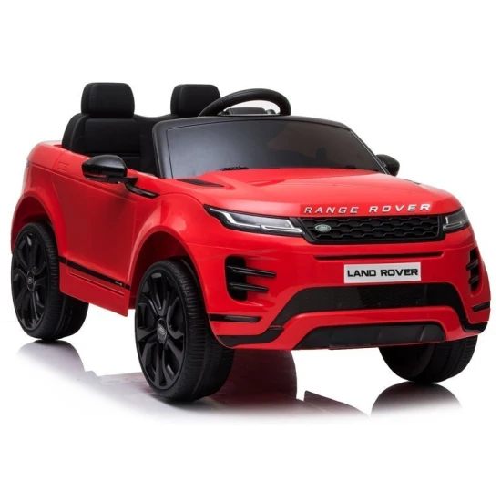 Raudonas akumuliatorinis automobilis Range Rover Evoque Elektrinės mašinėlės vaikams
