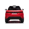 Raudonas akumuliatorinis automobilis Range Rover Evoque Elektrinės mašinėlės vaikams