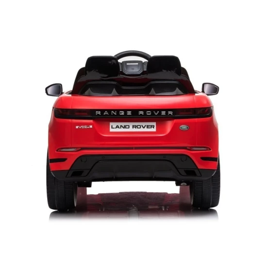Raudonas akumuliatorinis automobilis Range Rover Evoque Elektrinės mašinėlės vaikams