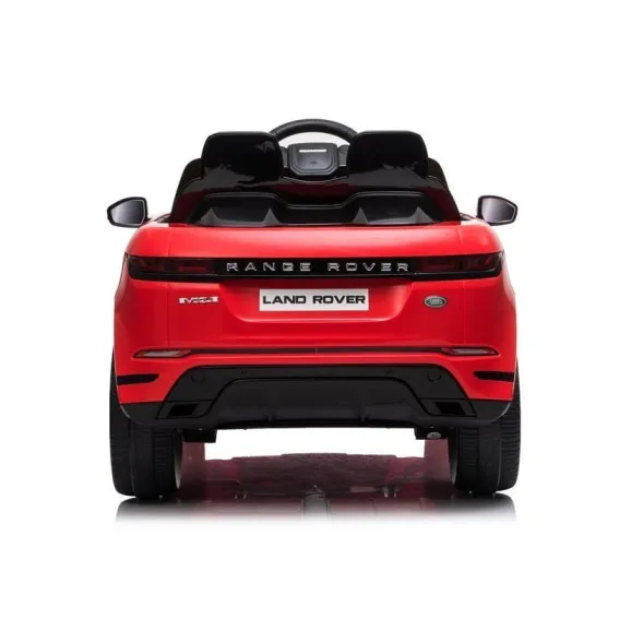 Raudonas akumuliatorinis automobilis Range Rover Evoque Elektrinės mašinėlės vaikams
