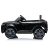 Juodas akumuliatorinis automobilis Range Rover Evoque Elektrinės mašinėlės vaikams