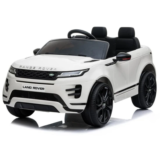 Baltas elektrinis automobilis Range Rover Evoque Elektrinės mašinėlės vaikams