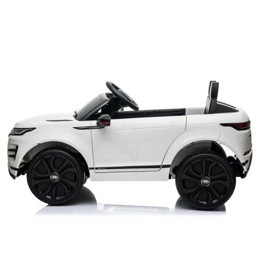 Baltas elektrinis automobilis Range Rover Evoque Elektrinės mašinėlės vaikams
