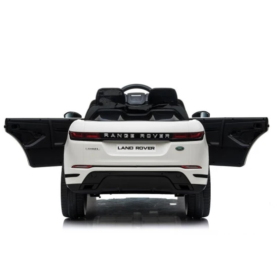 Baltas elektrinis automobilis Range Rover Evoque Elektrinės mašinėlės vaikams