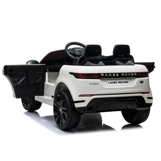 Baltas elektrinis automobilis Range Rover Evoque Elektrinės mašinėlės vaikams