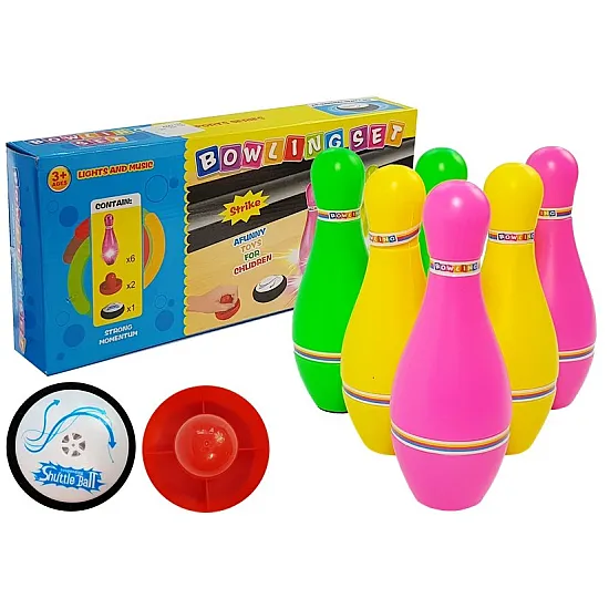Bowling set with lights Stalo ir sporto žaidimai