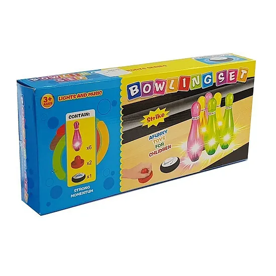 Bowling set with lights Stalo ir sporto žaidimai