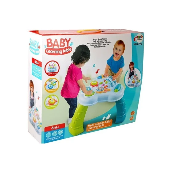 Veiklos stalas su garsais kūdikiams