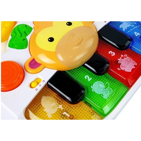 Pianinas k9dikiams su beždžionėle „Sound of Light“