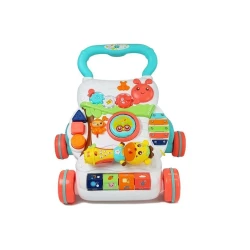 Švietimo stumtuvas kūdikiui su interaktyviu mikrofonu