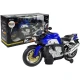 Mėlynas akumuliatorinis motociklas Žaisliniai motociklai