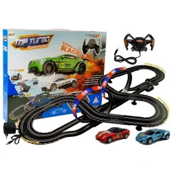 Lenktynių trasa su automobilias 7,6 m ilgio