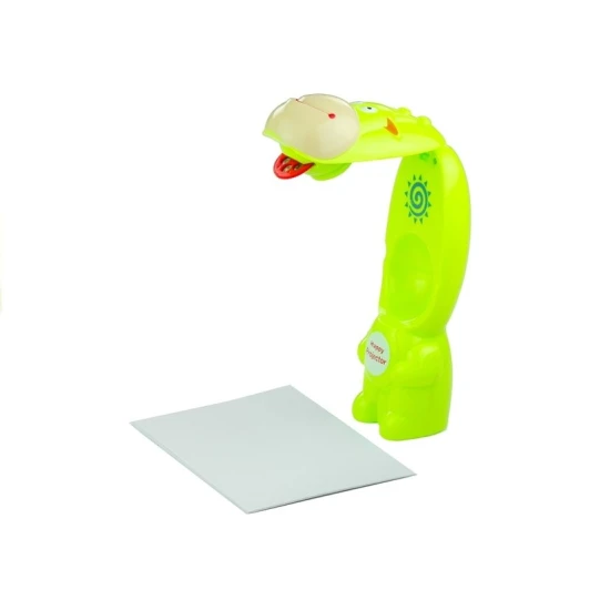 Piešimo projektorius žalios karvutės formos 3in1 Miego priemonės ir projektoriai