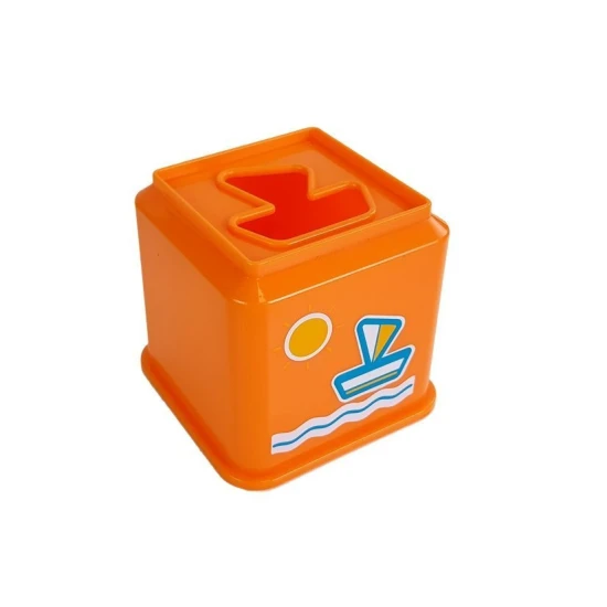 Piramidė su transporto priemonių paveikslėliais kūdikiams