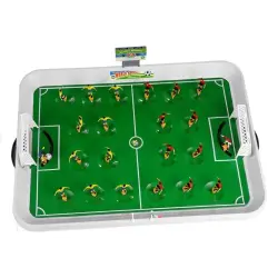 Nešiojamas stalo futbolo žaidimas