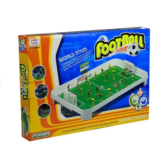 Nešiojamas stalo futbolo žaidimas