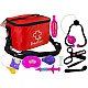 Doctor's kit in bag with accessories Stethoscope