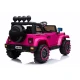 Rožinis elektrinis automobilis Jeep BRD-7588 Automobiliai