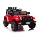 Raudonas akumuliatorinis automobilis BRD-7588