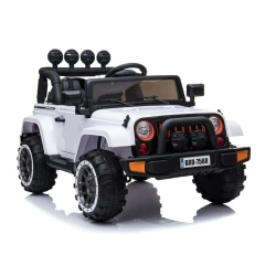 Baltas akumuliatorinis automobilis BRD-7588