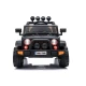 Juodas akumuliatorinis automobilis BRD-7588 Elektrinės mašinėlės vaikams