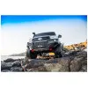Baltas elektrinis vaikiškas automobilis Toyota Hilux