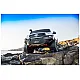 Baltas elektrinis vaikiškas automobilis Toyota Hilux