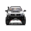 Baltas elektrinis vaikiškas automobilis Toyota Hilux