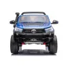Mėlynas elektrinis vaikiškas automobilis Toyota Hilux