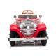 Raudonas akumuliatorinis retro automobilis Mercedes 540K Elektrinės mašinėlės vaikams