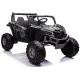Baterijomis maitinamas juodas bagis UTV-MX