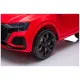 Raudonas akumuliatorinis automobilis Audi RS Q8 Elektrinės mašinėlės vaikams