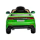 Žalias Audi RS Q8 akumuliatorinis automobilis Elektrinės mašinėlės vaikams
