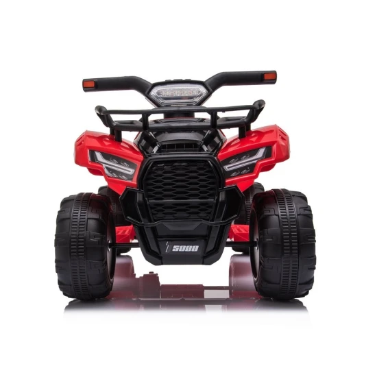 JS320 akumuliatorinis raudonas keturratis