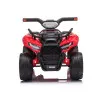 JS320 akumuliatorinis raudonas keturratis