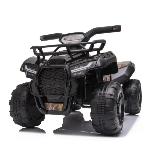 JS320 akumuliatorinis keturratis juodos spalvos Elektrinės mašinėlės vaikams