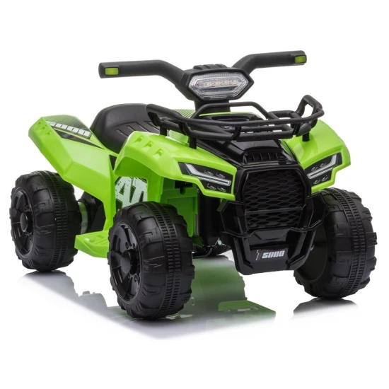 JS320 akumuliatorinis žalias keturratis