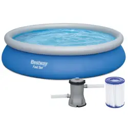Apvalus pripučiamas sodo baseinas 457 x 84 cm Bestway