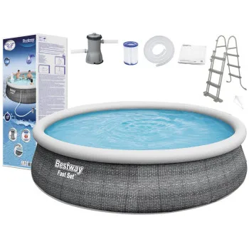 Надувной садовый бассейн с опорами 457 x 107 см  Bestway