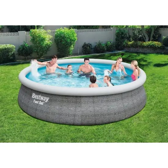 Pripučiamas sodo baseinas su atramomis 457 x 107 cm  Bestway