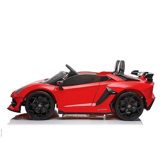 Lamborghini Aventador SX2028 Sarkans akumuliatorinis automobilis