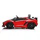 Lamborghini Aventador SX2028 Sarkans akumuliatorinis automobilis