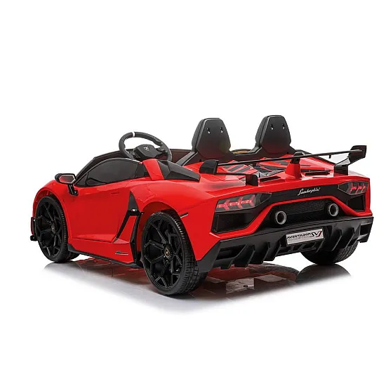 Lamborghini Aventador SX2028 Sarkans akumuliatorinis automobilis