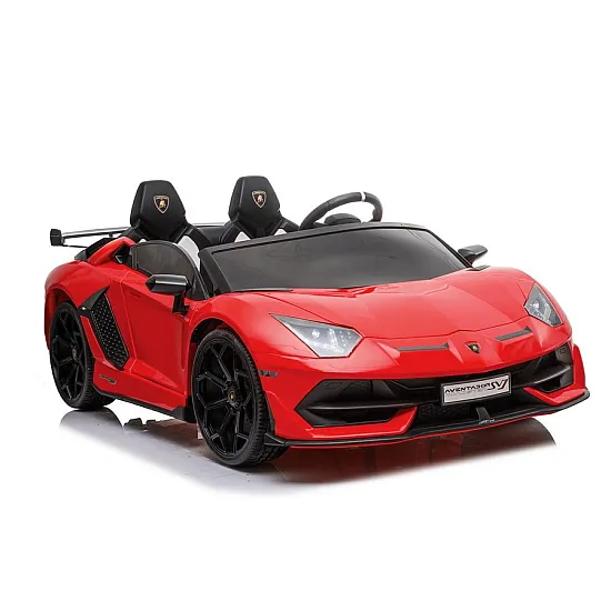 Lamborghini Aventador SX2028 Sarkans akumuliatorinis automobilis
