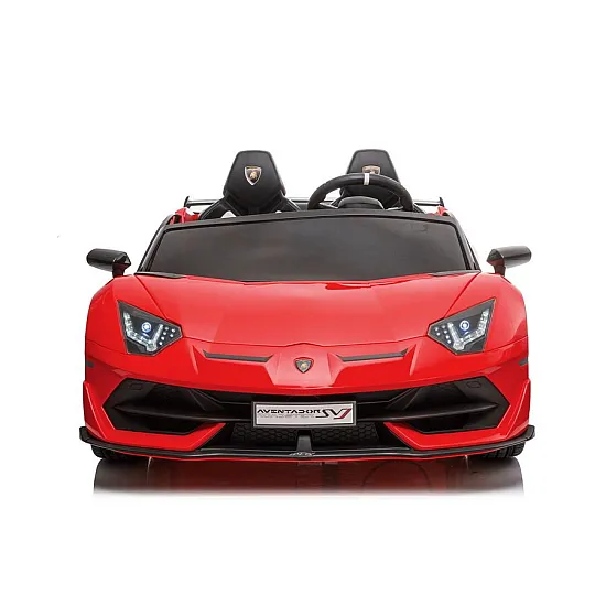 Lamborghini Aventador SX2028 Sarkans akumuliatorinis automobilis