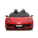 Lamborghini Aventador SX2028 Sarkans akumuliatorinis automobilis